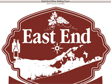 Tablet Screenshot of eastendwinetastingtours.com
